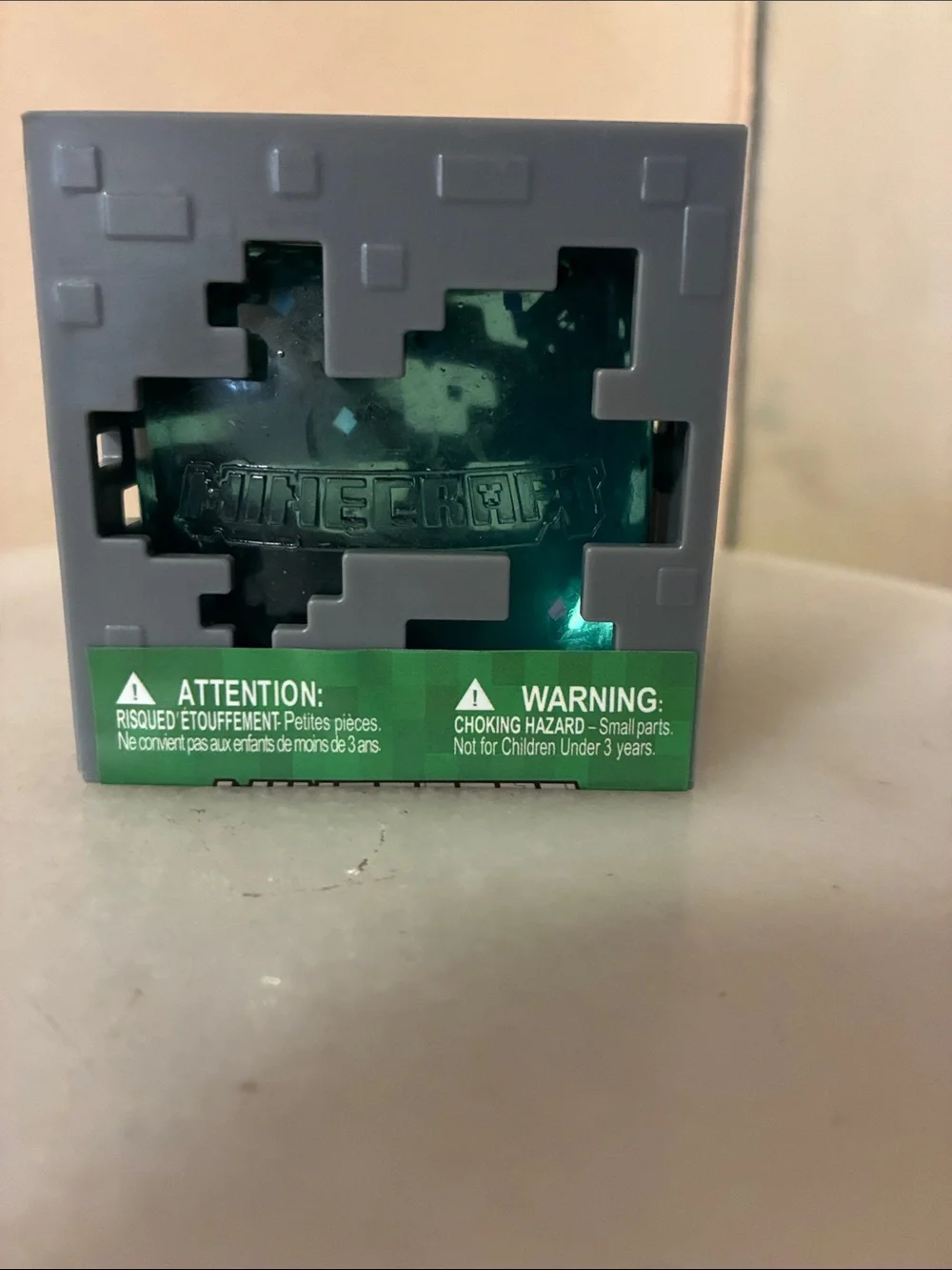 Minecraft Teal Jelly Cube Collectible - Official Merchandise